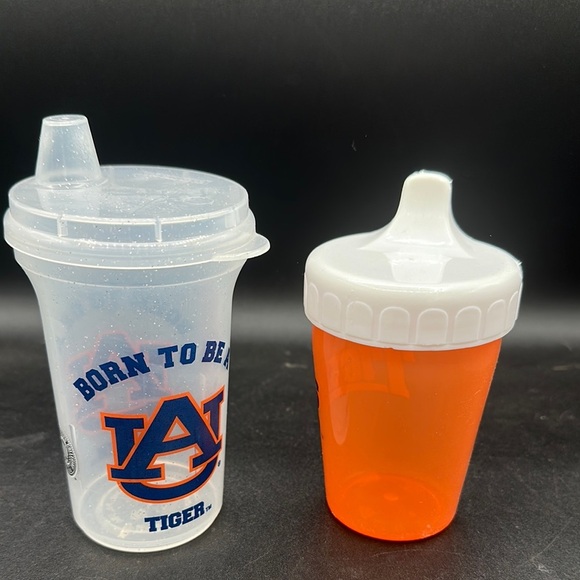 Auburn Tigers Sippy Cups Set - Picture 2 of 2